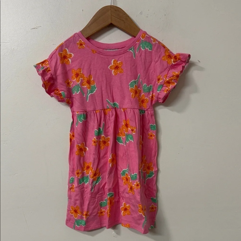 Old Navy Pink Floral Kids Dress